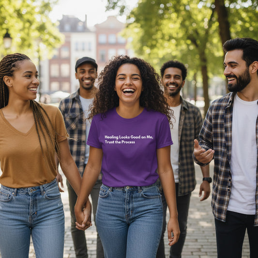 Healing Looks Good On Me Unisex Heavy Cotton Tee