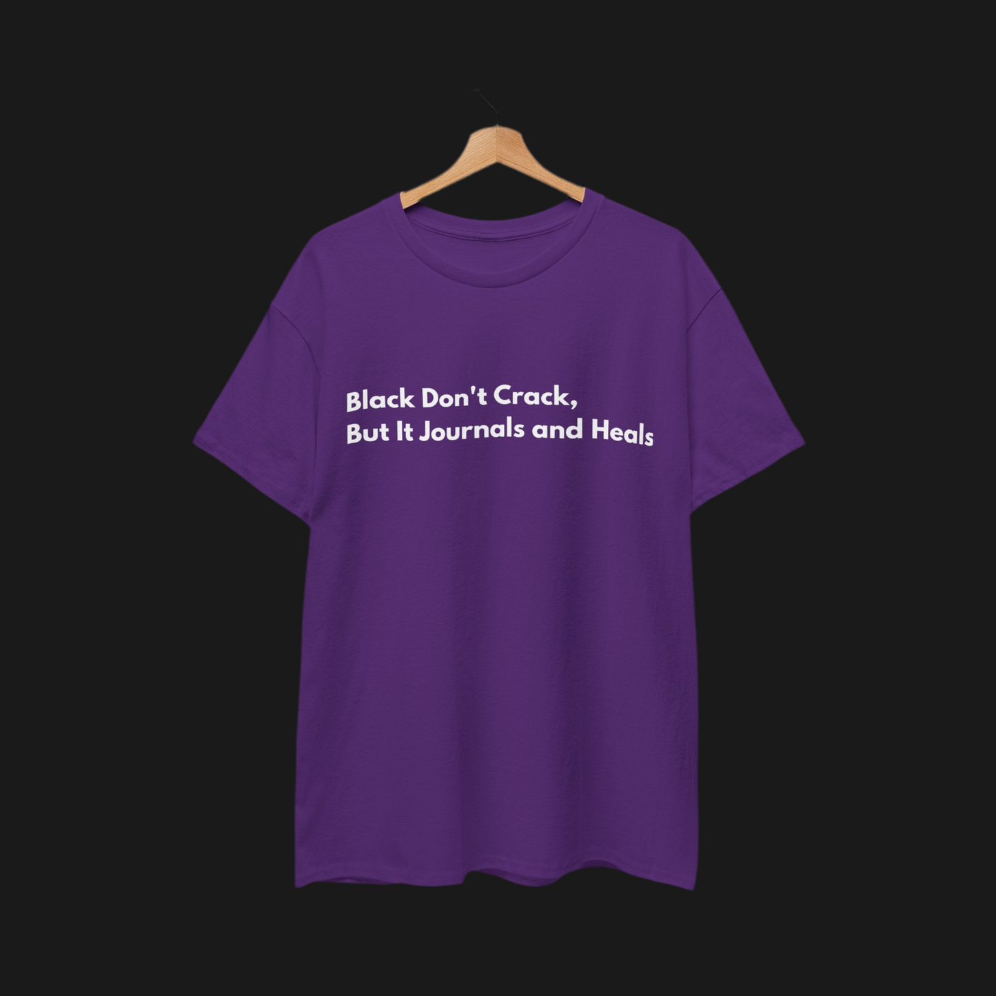 Black Don't Crack Unisex Heavy Cotton Tee