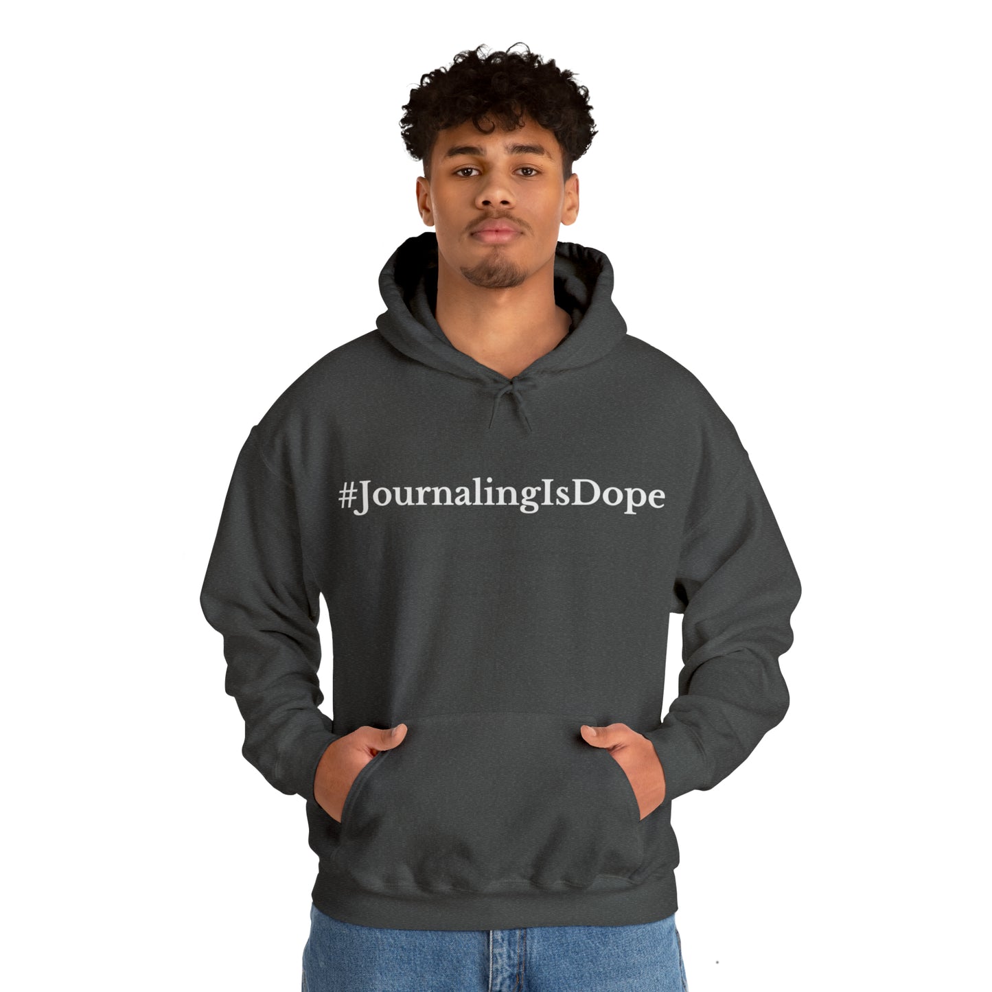 #JournalingIsDope Unisex Heavy Blend™ Hooded Sweatshirt