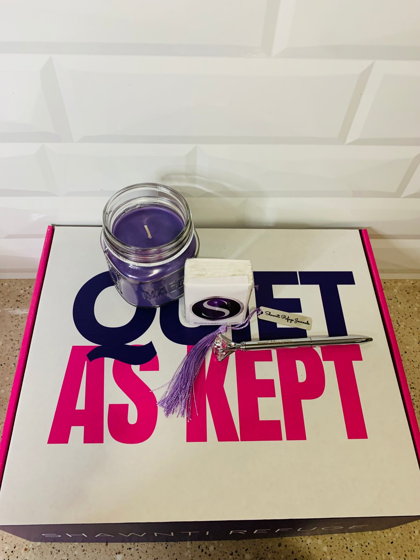 Quiet As Kept Self-Care Box