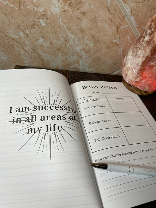 Better Person: Guided Journal & Mug Gift Set - Shawnti Refuge Journals