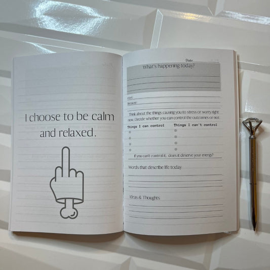 Big Mad: Anger Journal- Anger Management Guided Journal - Shawnti Refuge Journals