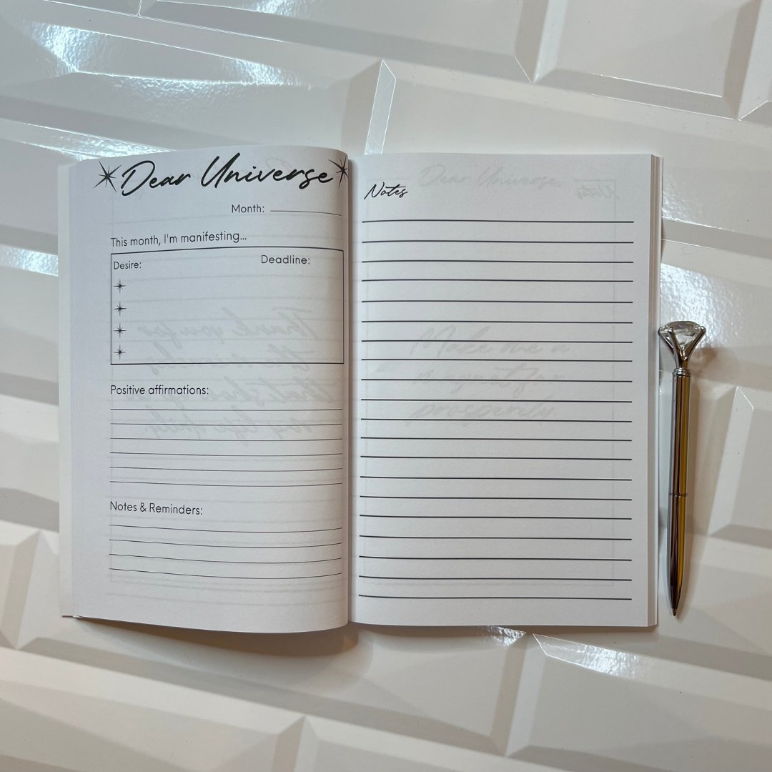 Dear Universe: Affirmation & Manifestation Guided Journal - Shawnti Refuge Journals