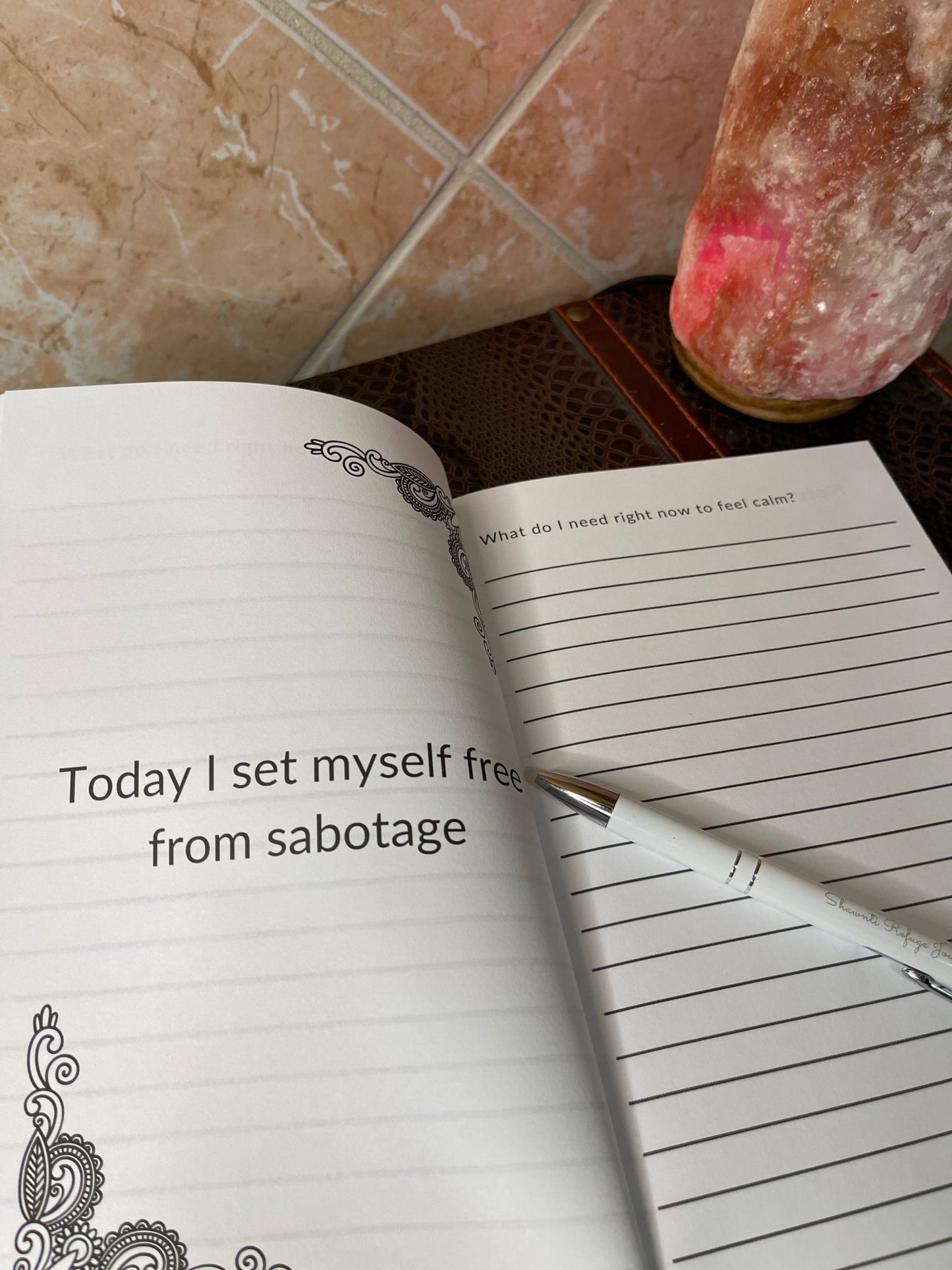 Get Out of Your Way: Anti Self-Sabotage Guided Journal - Shawnti Refuge Journals