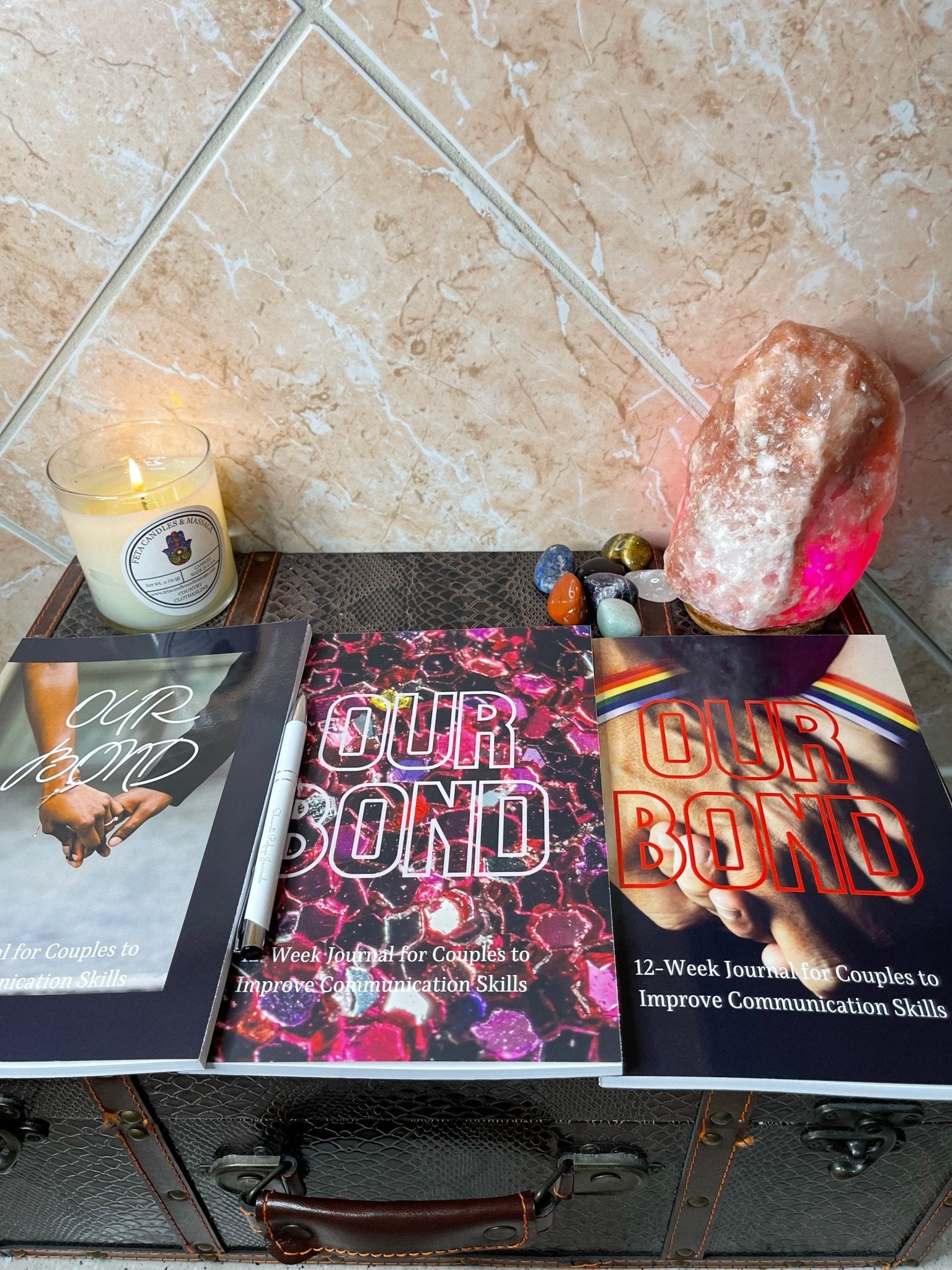 Our Bond: Guided Journal for Couples – Shawnti Refuge Journals