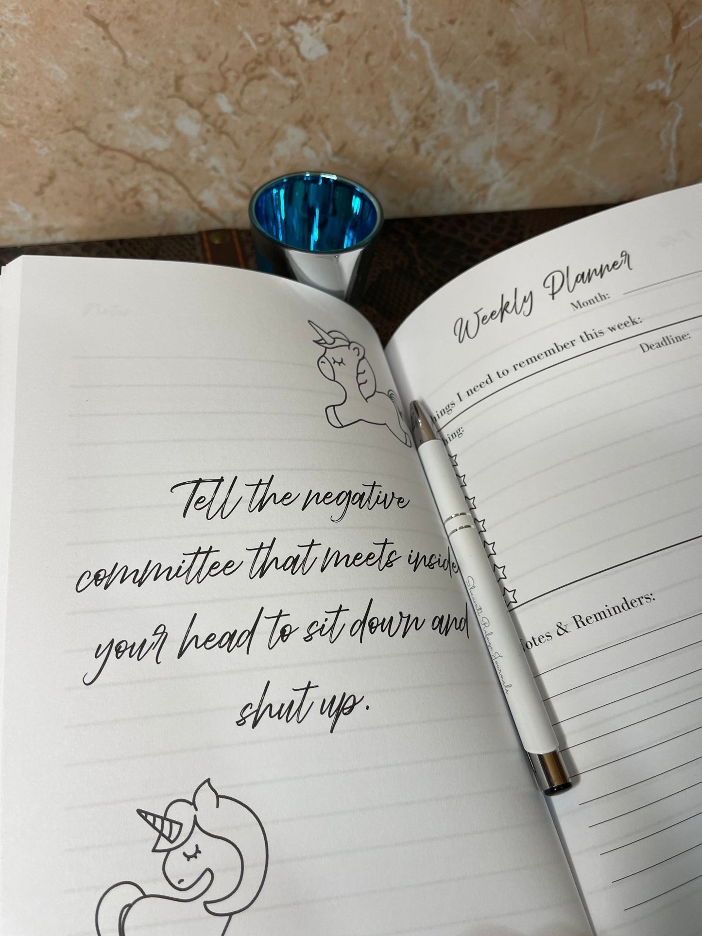 Random Shit Notebook/Planner - Shawnti Refuge Journals