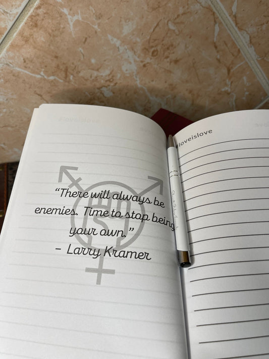 Take Notes LGBTQIA+ Notebook - Shawnti Refuge Journals