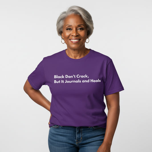 Black Don't Crack Unisex Heavy Cotton Tee