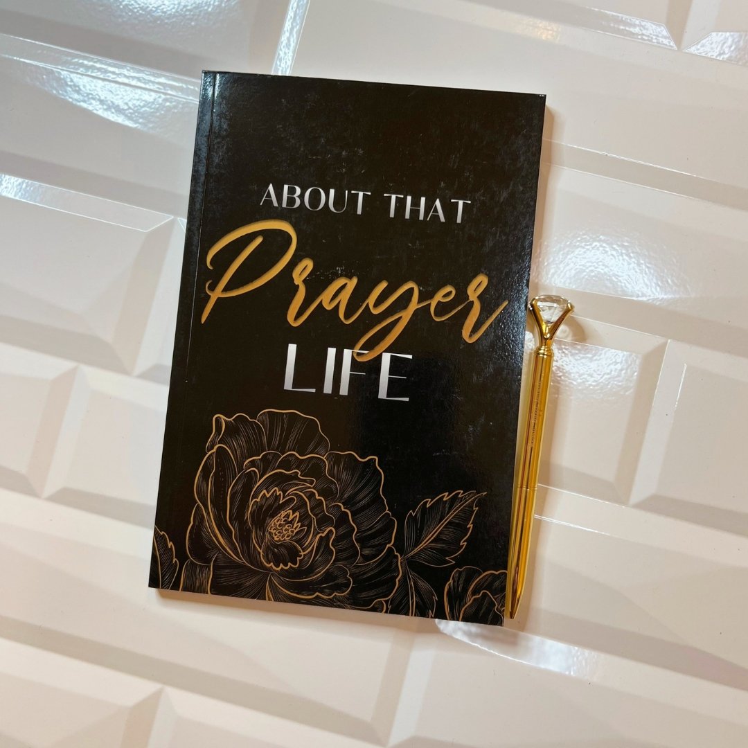About That Prayer Life - Guided Prayer Journal - Shawnti Refuge Journals