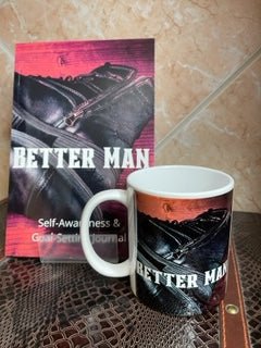 Better Man Guided Journal & Mug Gift Set - Shawnti Refuge Journals