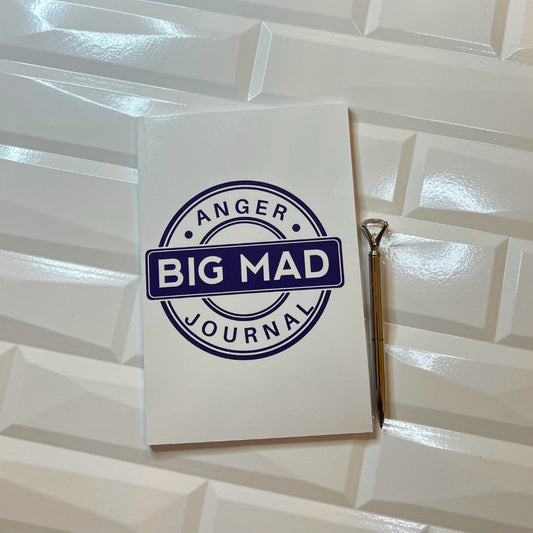 Big Mad: Anger Journal- Anger Management Guided Journal - Shawnti Refuge Journals