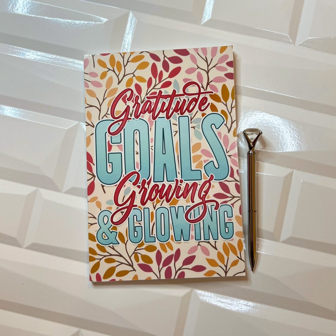 Gratitude Goals: Growing & Glowing Guided Journal - Shawnti Refuge Journals