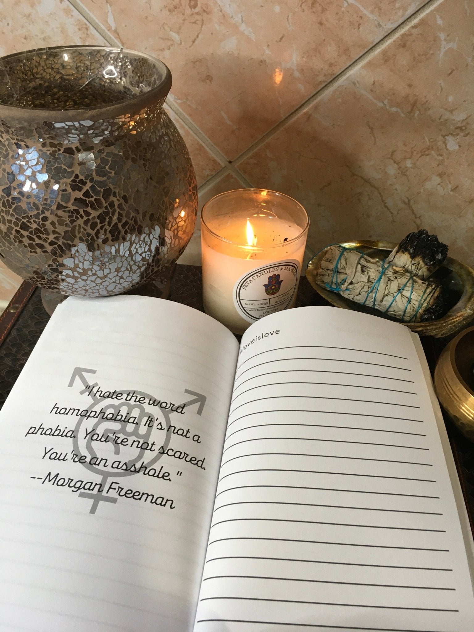 LGBTQ+ Notebook - Shawnti Refuge Journals