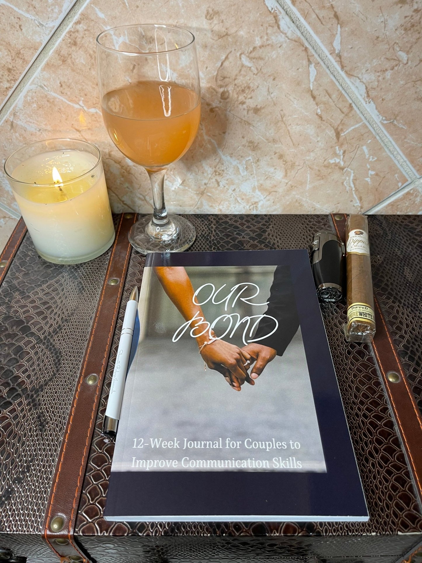 Our Bond: Guided Journal for Couples - Shawnti Refuge Journals