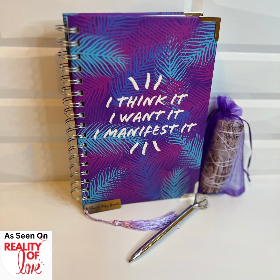 PRE-SALE Luxury I Think It I Want It I Manifest It Guided Journal - Shawnti Refuge Journals