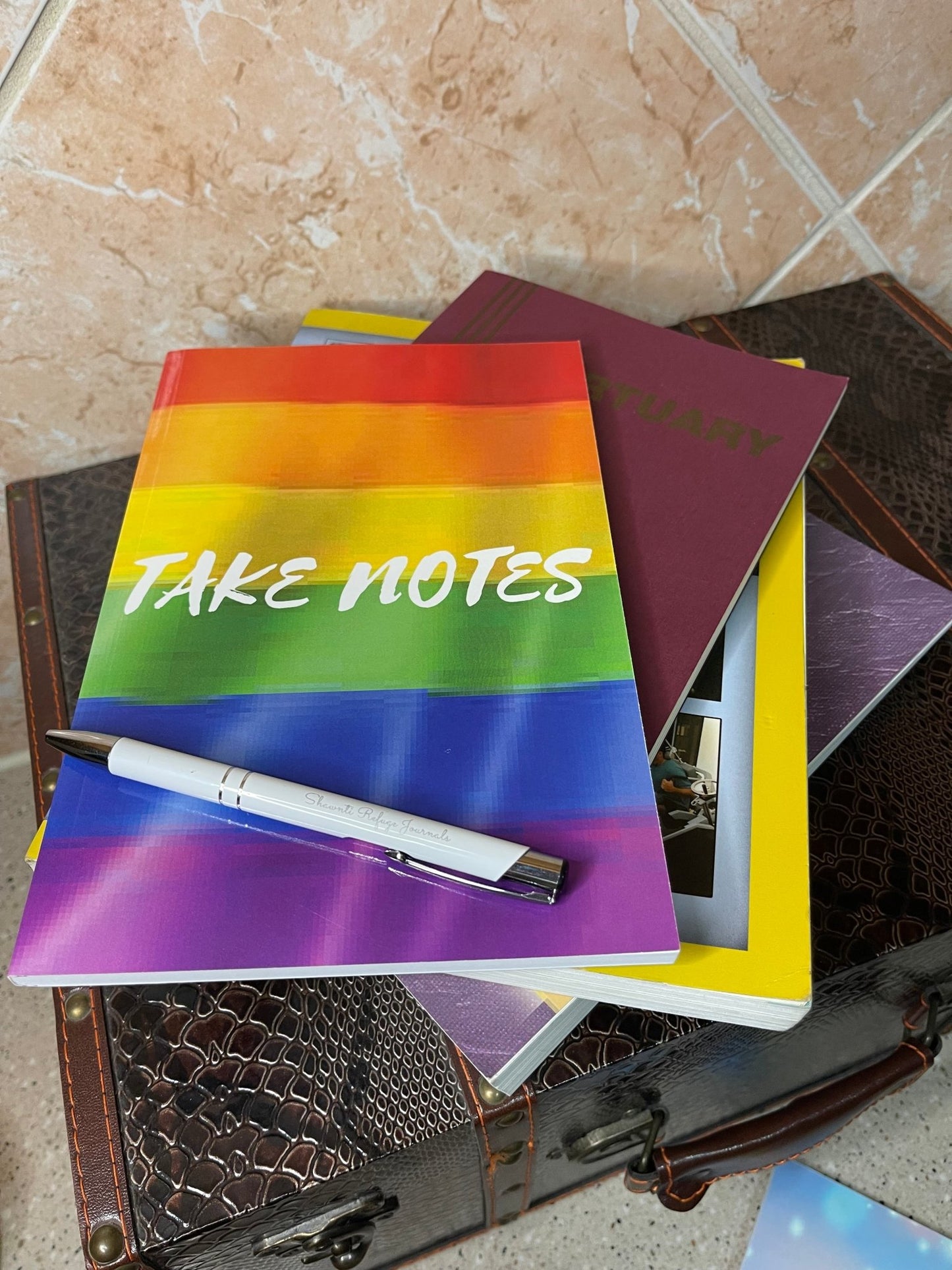 Take Notes LGBTQIA+ Notebook - Shawnti Refuge Journals